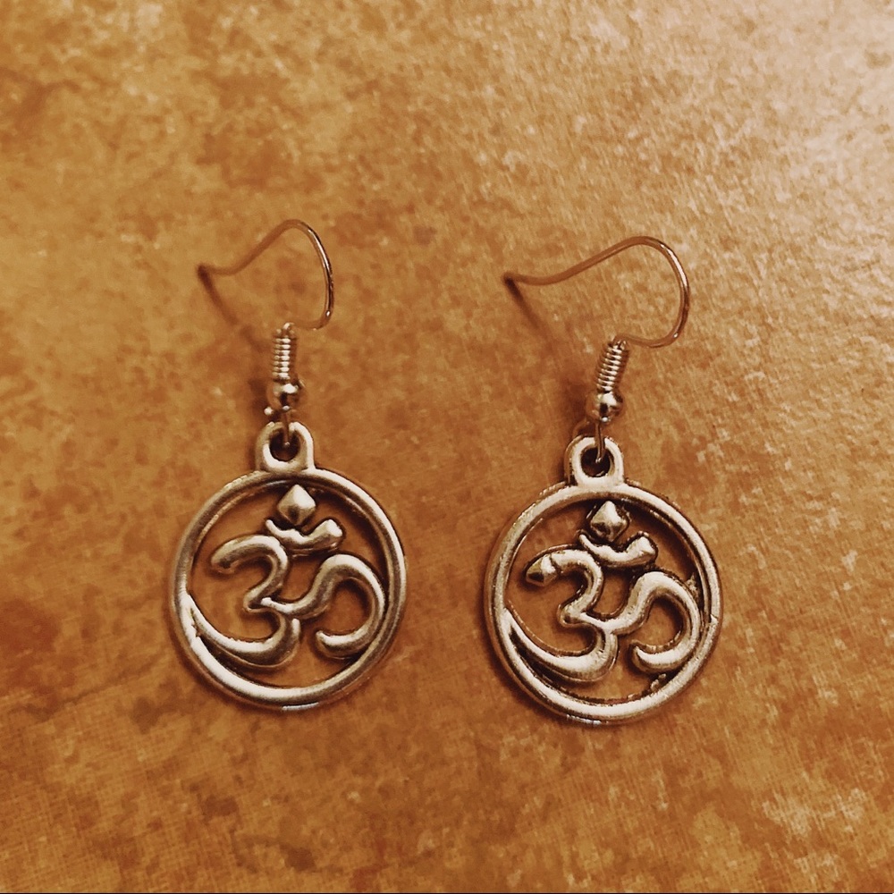 Handmade OHM Earrings